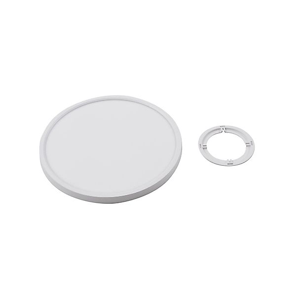 Lindby LED Deckenleuchte Pravin 10019786 in Weiß 1-flammig Wohnzimmerleucht günstig online kaufen