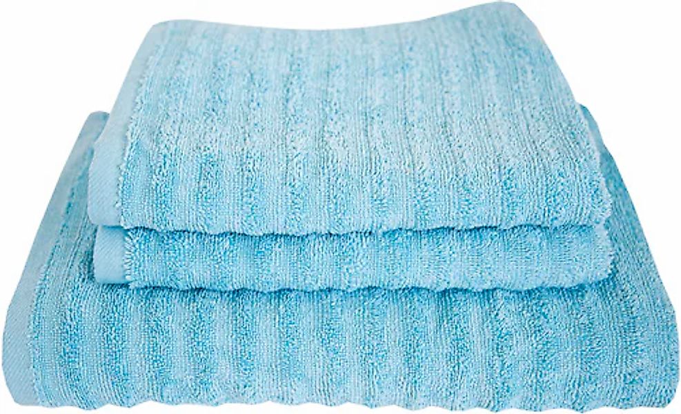 Dyckhoff Handtuch Set »Wellenstreifen« 3 Stk. Frottier 2 Handtücher (50x100 günstig online kaufen