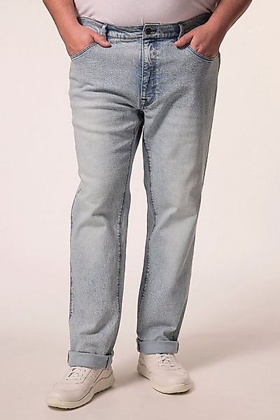 Men Plus 5-Pocket-Jeans Men+ Jeans Straight Fit seitlicher Elastikbund günstig online kaufen