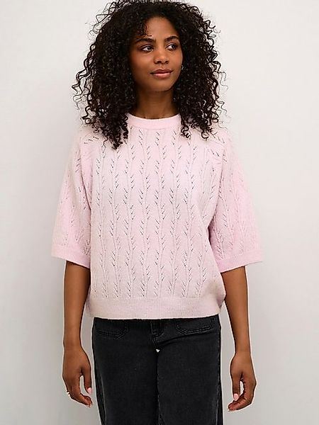 KAFFE Strickpullover KA Tella (1-tlg) Lochmuster günstig online kaufen