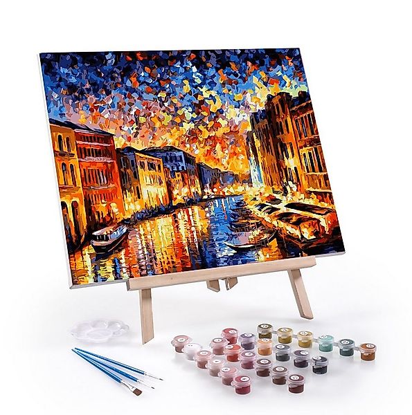 digitCUBE Malen nach Zahlen Ausmalbild 40x50cm Malset (Paint by Numbers), a günstig online kaufen