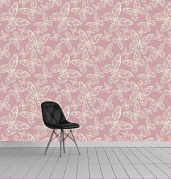 queence Vinyltapete »Zora«, animal print-Fellimitat-Motiv-bedruckt-Reptilie günstig online kaufen