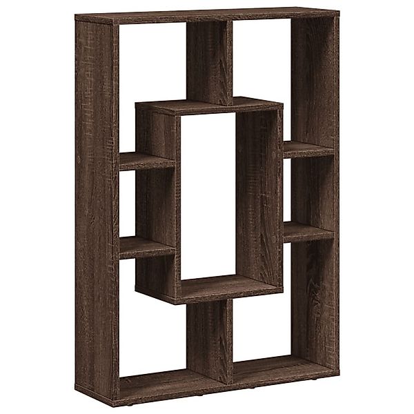 vidaXL Bücherregal Bücherregal Braun Eichen-Optik 63x20x90 günstig online kaufen