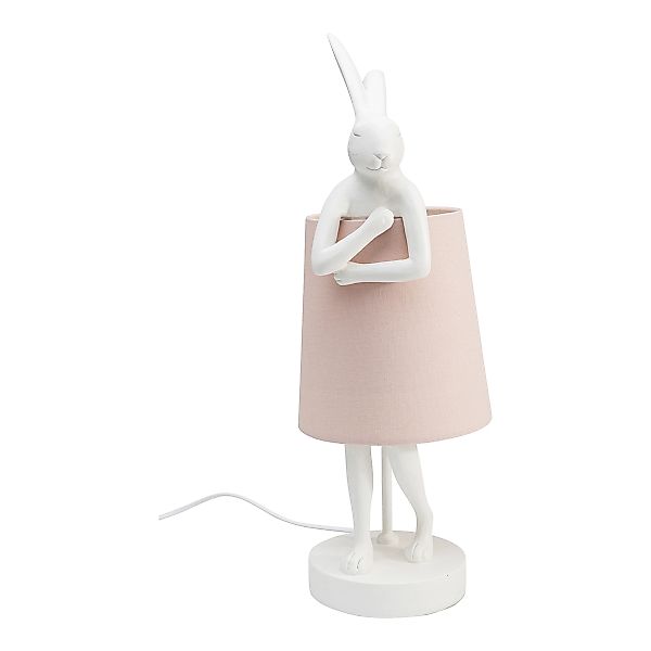 Tischleuchte Animal Rabbit Weiß/Rosa 5 günstig online kaufen