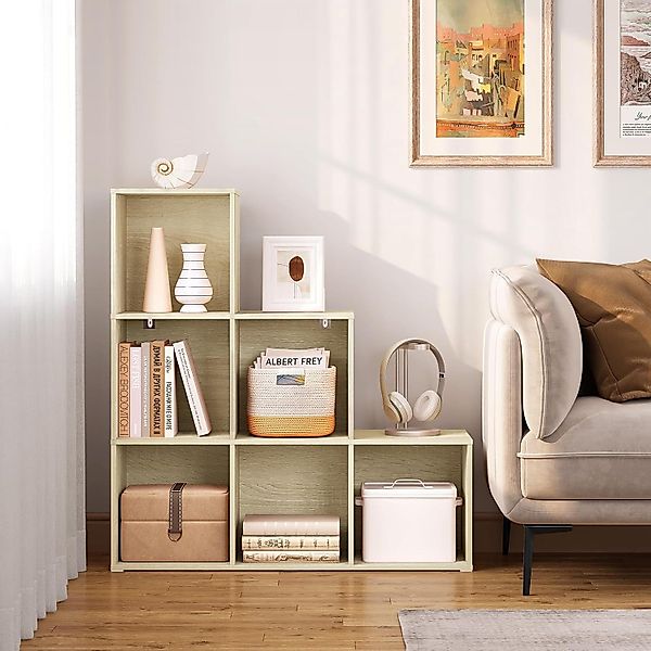 Woltu Bücherregal, 1-tlg., Würfelregal Schrank mit günstig online kaufen