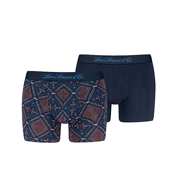 Levis Boxershorts "LEVIS MEN WESTERN AOP BOXER BRIEF 2P", (2er Pack) günstig online kaufen