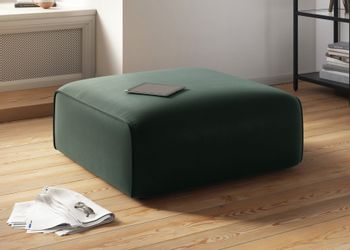 RAUM.ID Polsterhocker "Merid Sitzhocker, Maße B/T/H: 97/97/43 cm" als Modul günstig online kaufen