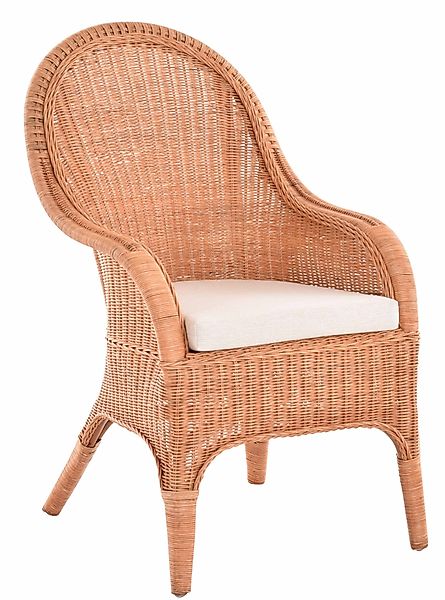 Krines Home Rattanstuhl Rattansessel hohe Rückenlehne günstig online kaufen