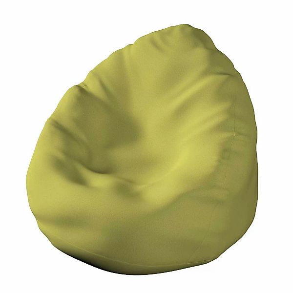 Sitzsack, limone, Ø80 x 115 cm, Living Velvet (704-78) günstig online kaufen