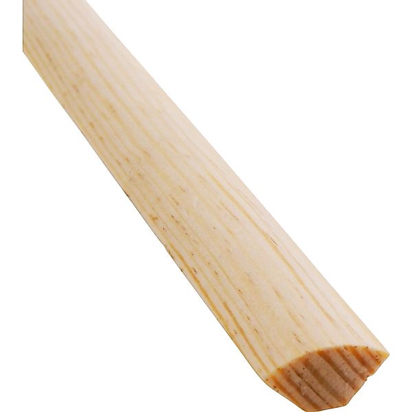 Viertelstab Kiefer,ackiert 14 mm x 14 mm Länge 2400 mm günstig online kaufen