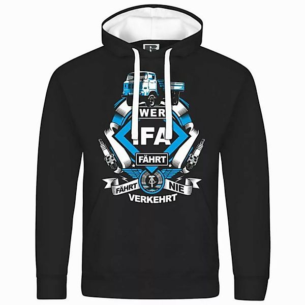 deinshirt Kapuzenpullover Herren Kapuzenpullover Wer IFA fährt fährt nie ve günstig online kaufen