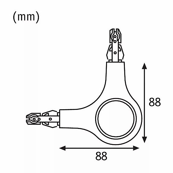 Paulmann URail L-Verbinder LED-Leuchte 827 weiß günstig online kaufen