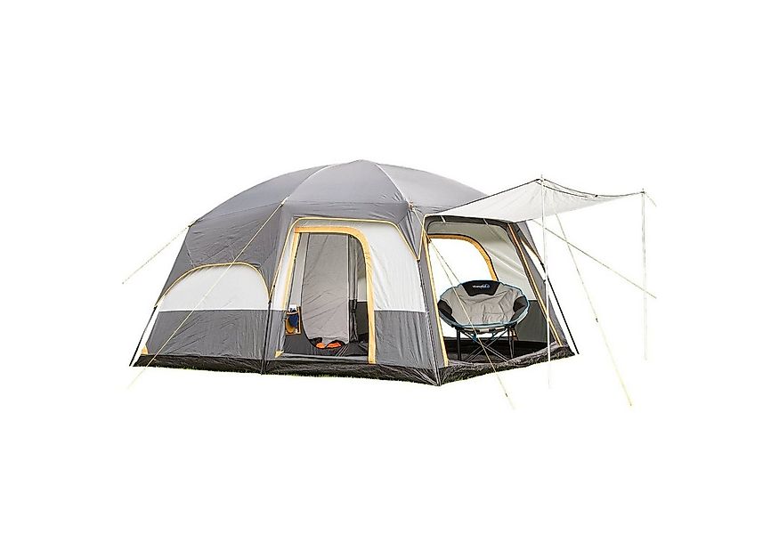 Skandika Tunnelzelt, Personen: 5, Campingzelt, 2,2m Stehhöhe, 4000 mm Wasse günstig online kaufen