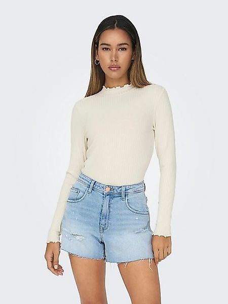 JACQUELINE de YONG T-Shirt Dünnes Langarm Stehkragen JDYFRANSISKA JDYFRANSI günstig online kaufen