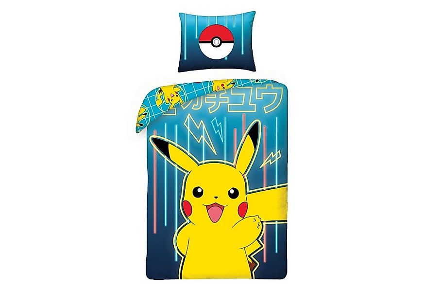 POKÉMON Bettwäsche Bettwäsche für Kinder Bettbezug 140x200 cm + Kissenbezug günstig online kaufen