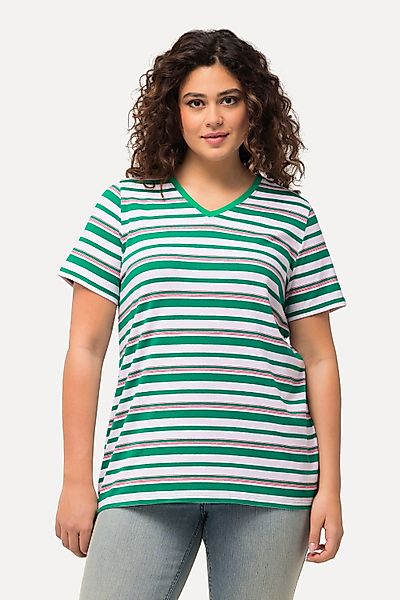Ulla Popken T-Shirt Shirt Ringel Classic günstig online kaufen