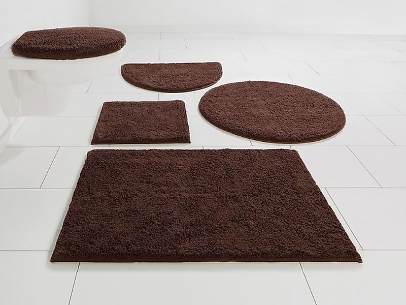 my home Badematte »Maren, Badvorleger, Badezimmer Teppich« Höhe 15 mm rutsc günstig online kaufen