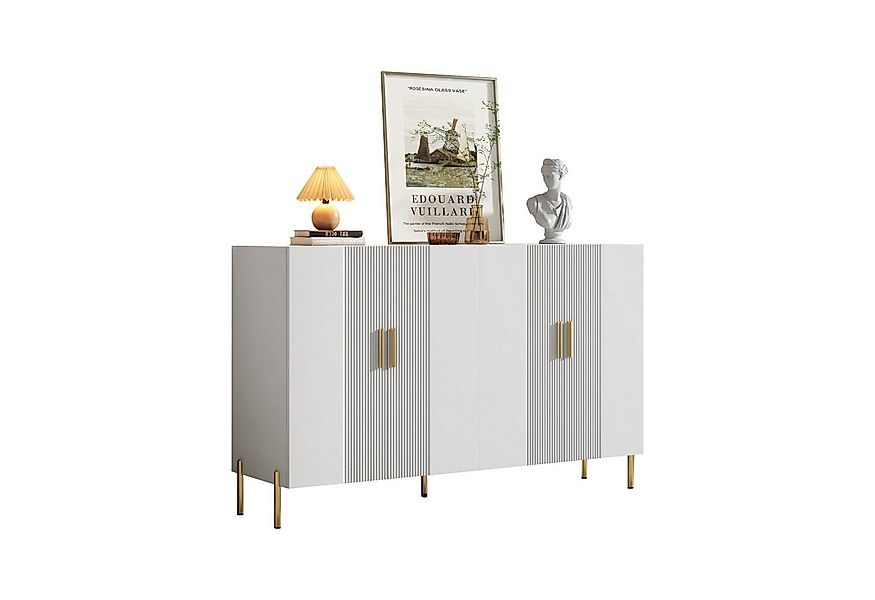 MODFU Sideboard mit Großer Stauraum (Wohnzimmerschrank, Aufbewahrungsschran günstig online kaufen