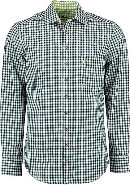 OS Trachten Trachtenhemd Pasevu Langarmhemd mit Hirsch-Stickerei auf der Br günstig online kaufen