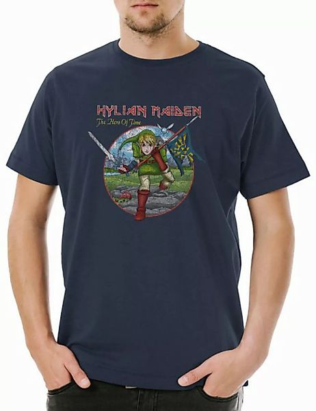 Urban Backwoods Print-Shirt Hylian Maiden Herren T-Shirt Zelda Game Gamer P günstig online kaufen