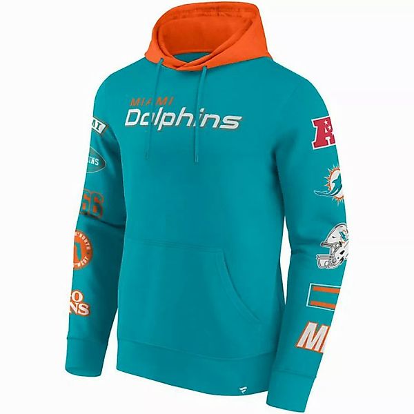 Fanatics Kapuzenpullover Miami Dolphins NFL Sleeve Prints günstig online kaufen