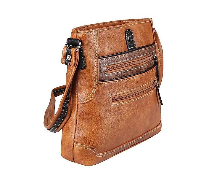 ITALYSHOP24 Schultertasche Damen Tasche Umhängetasche CrossBody Schultertas günstig online kaufen