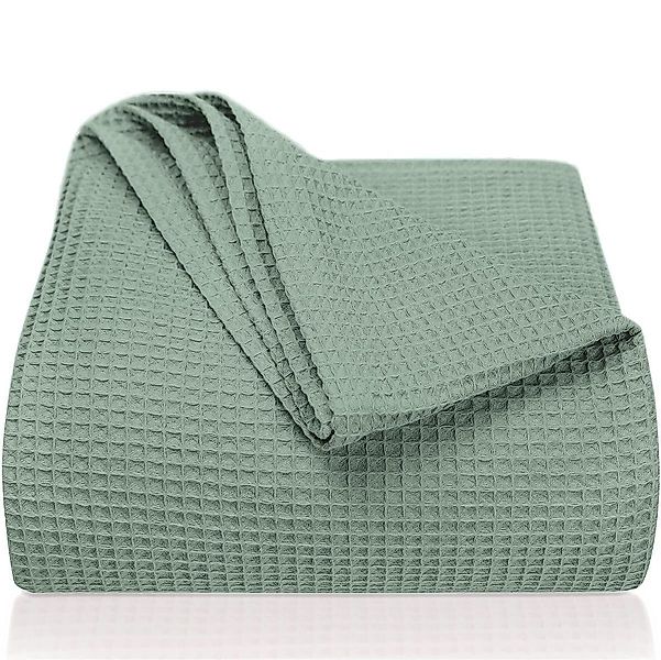 Laynenburg Tagesdecke Waffelpique aus 100% Baumwolle günstig online kaufen
