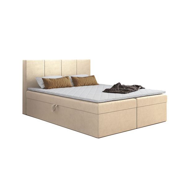 Godre Boxspringbett mit Bettkasten FARO 200x200 günstig online kaufen