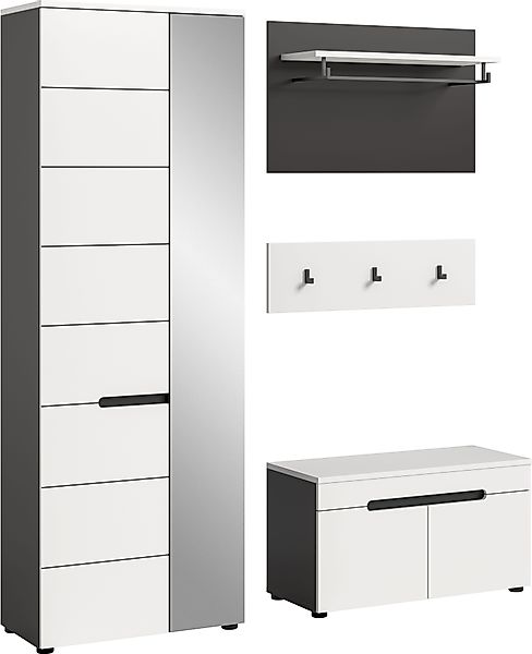 INOSIGN Garderoben-Set REHAT, TOPSELLER!, 4-teilig, Breite günstig online kaufen