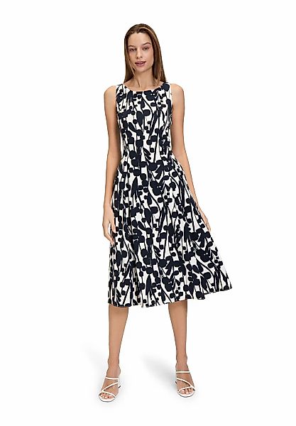 Vera Mont Cocktailkleid "Damen Cocktailkleid mit Print" Nahttasche Druck günstig online kaufen