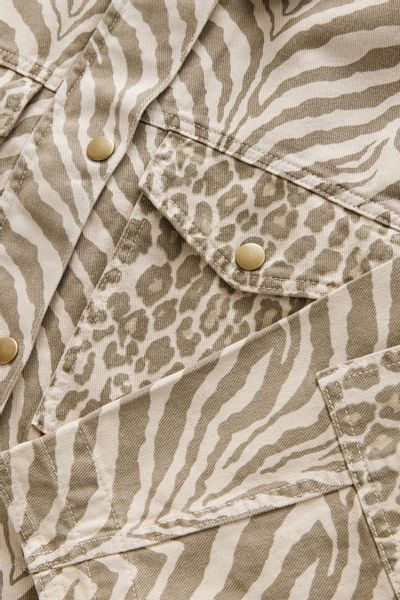 Next Kurzjacke Verkürzte Jacke mit Print günstig online kaufen