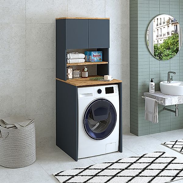 Roomart Waschmaschinenumbauschrank (Waschmaschinenschrank Überbauschrank Ha günstig online kaufen