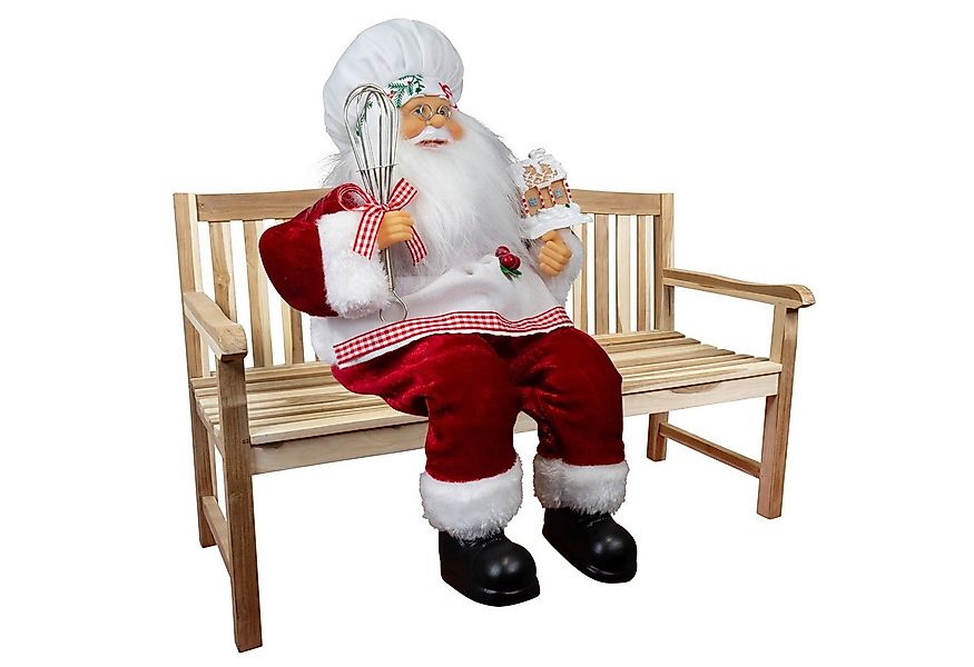Christmas Paradise Weihnachtsmann sitzend 30cm - 5 Designs (Deko Figur, 1 S günstig online kaufen