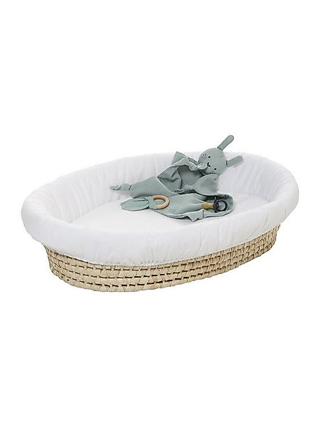 vertbaudet Aufbewahrungsbox Baby Moseskorb, Wickel-Körbchen aus Maisblätter günstig online kaufen