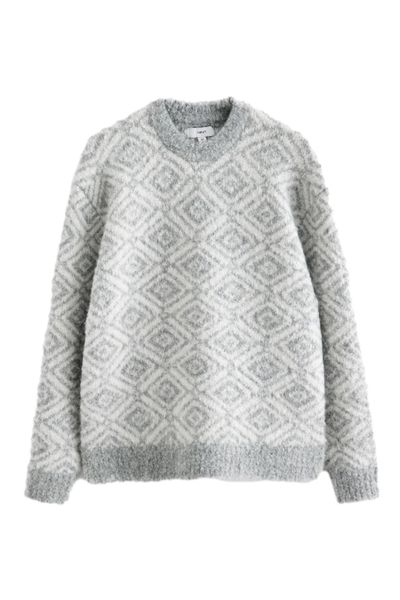 Next Rundhalspullover Relaxed Fit Rundhalspullover mit günstig online kaufen