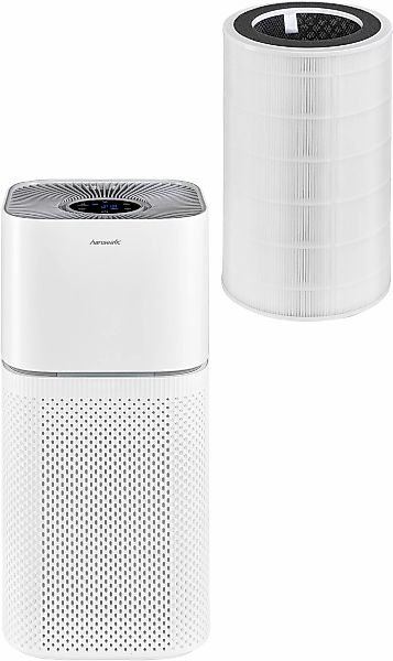 Hanseatic Luftreiniger ""KJ400" mit Digitalanzeige" für 104 qm Räume 35W, T günstig online kaufen