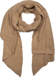 styleBREAKER XXL-Schal Asymmetrischer unifarbener Web Schal, günstig online kaufen