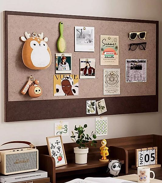 Coonoor Pinnwand Faltbare Filz-Fotopinnwand, selbstklebende Dekowandpaneele günstig online kaufen