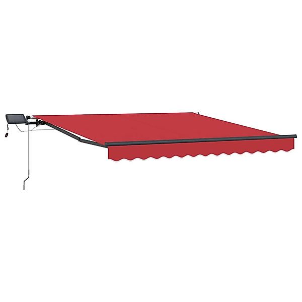 vidaXL Einziehbare Markise Rot 300 x 250 cm Stoff 3330146 günstig online kaufen