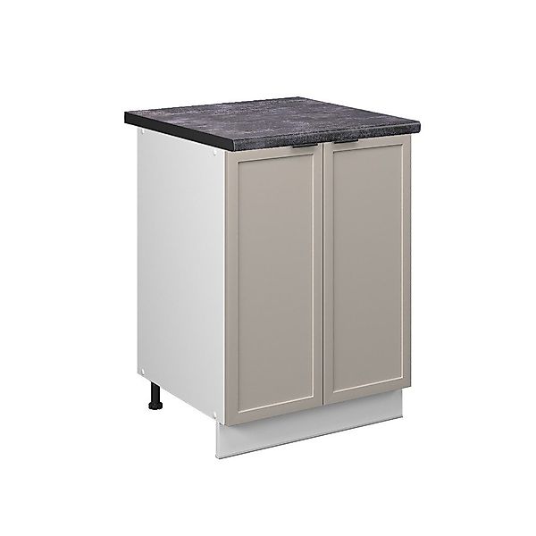 Vicco Unterschrank Fame-Line, GrauBeige/Weiß, 60 cm, günstig online kaufen