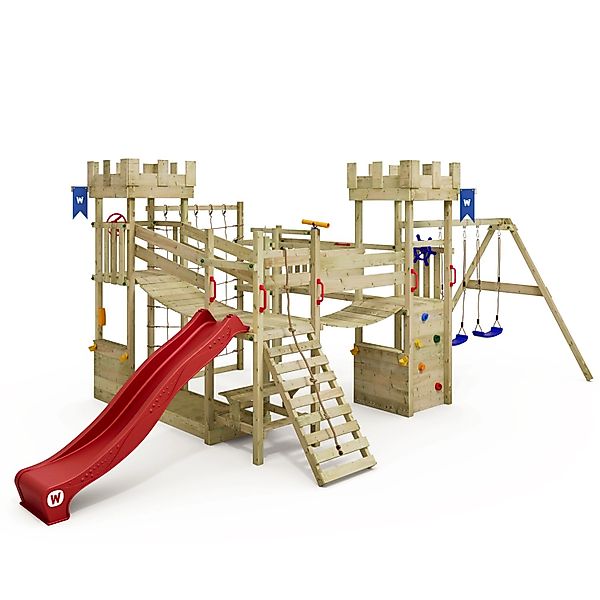 Wickey Klettergerüst Smart Arch – Ritterburg-Spielturm günstig online kaufen