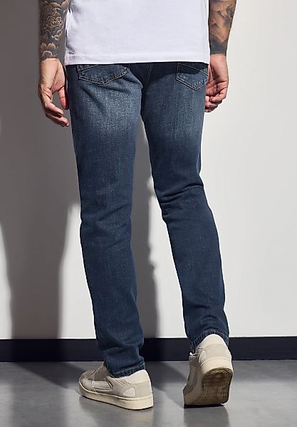 STREET ONE MEN Regular-fit-Jeans, aus Baumwolle mit Stretchanteil günstig online kaufen