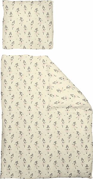 Adam Kinderbettwäsche "Bellerina" 2 Stk. tlg. GOTS zertifiziert - aus Bio-B günstig online kaufen