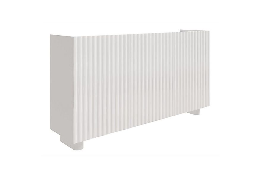 Selsey Sideboard FIORRA, Sideboard mit geriffelten Fronten, 2 oder 3 Türen günstig online kaufen