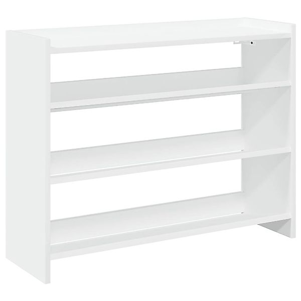 vidaXL Schuhregal Weiß 80x25x62 cm Holzwerkstoff 859914 günstig online kaufen