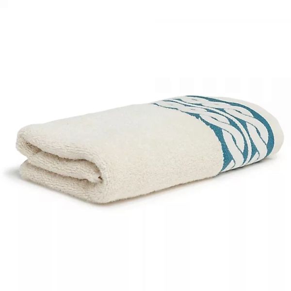 Möve Handtücher Cosy Knits Chenille - Farbe: nature/deep lake - 051 - Dusch günstig online kaufen