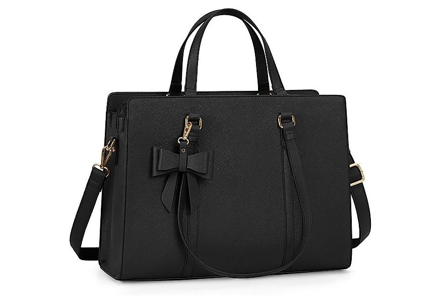 LuxusKollektion Handtasche Handtasche Damen Shopper Große Schwarz Laptoptas günstig online kaufen