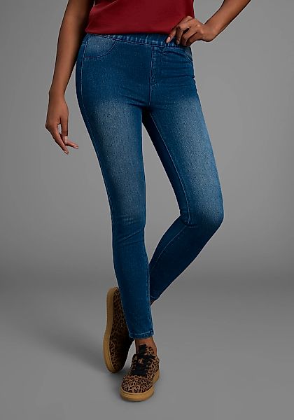 Arizona Jogg Pants "High Waist" extra-eng geschnitten, knöchellange Beinfor günstig online kaufen