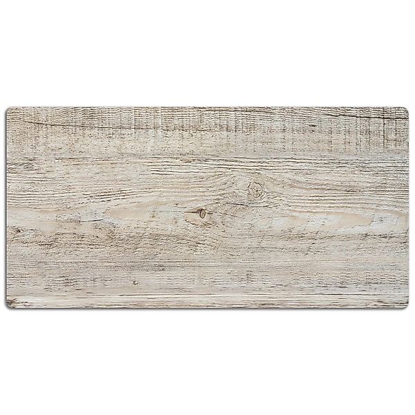 Tulup Schreibtischunterlage Altes Holz Deskpad 100x50 cm Beige Unterlage Sc günstig online kaufen
