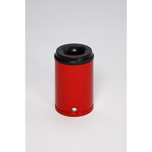 PROREGAL Selbstlöschender Papierkorb 15 Liter HxBxT 37 x 25 x 25 cm Verzink günstig online kaufen
